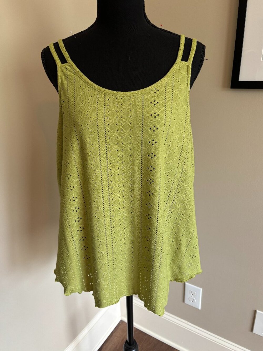 Summer Tank-Lime Green